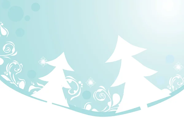 抽象的圣诞和新年背景 — 图库矢量图片