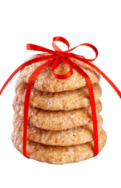 Stack of gingerbread cookies — Stock Photo, Image