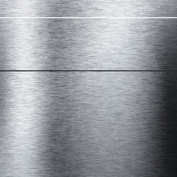 Aluminium fond métallique avec des reflets — Photo