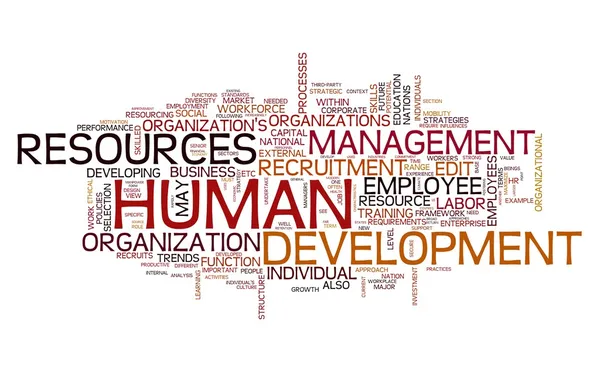 Utveckling av mänskliga resurser — Stockfoto