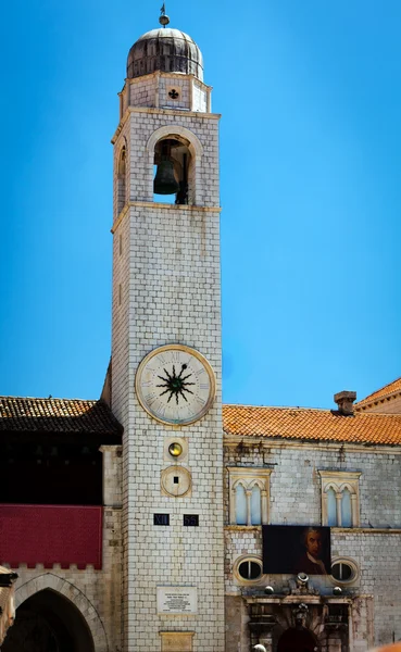 Glockenturm, dubrovnik (ragusa)). — Stockfoto