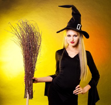 Sexy witch clipart