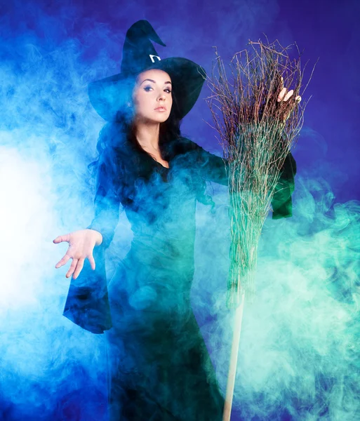 Sexy Čarodějka — Stock fotografie