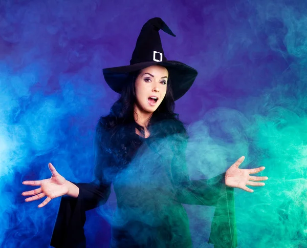 Angry witch — Stock Photo, Image