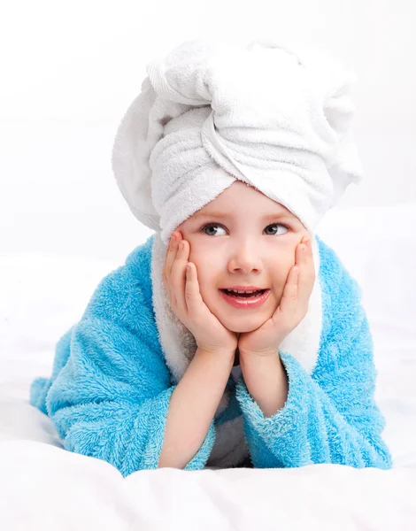 Child after the shower — Stock Photo, Image