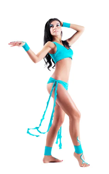 Танцовщица с телом — стоковое фото