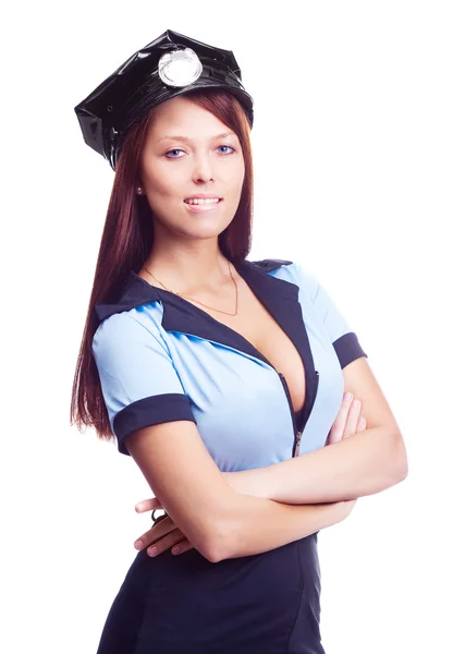 Mujer policía sexy —  Fotos de Stock