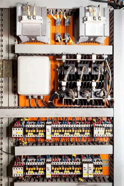 Painel de controle elétrico — Fotografia de Stock