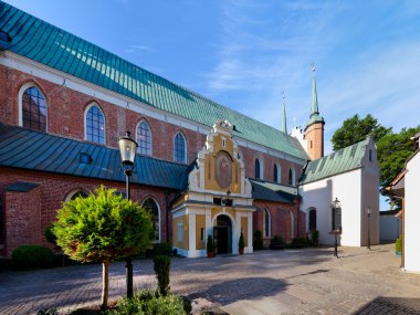 Cathedral in Oliwa clipart