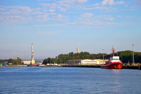 Porto de gdansk — Fotografia de Stock