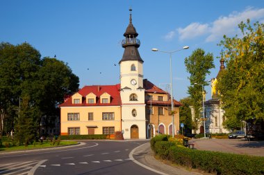 City Hall in Tomaszow Lubelski clipart