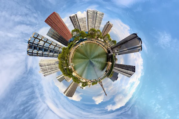 Urbanization of the planet — Stock Photo, Image