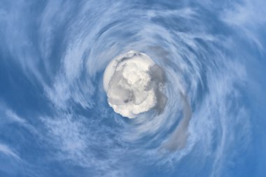 Rotating cloud clipart