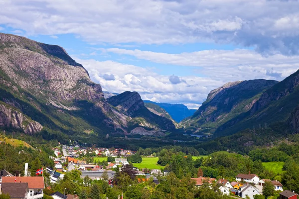 Fjordy v Norsku — Stock fotografie