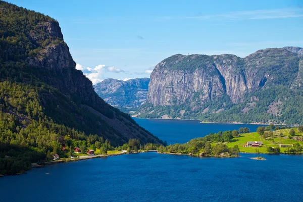Fiordes em Noruega — Fotografia de Stock