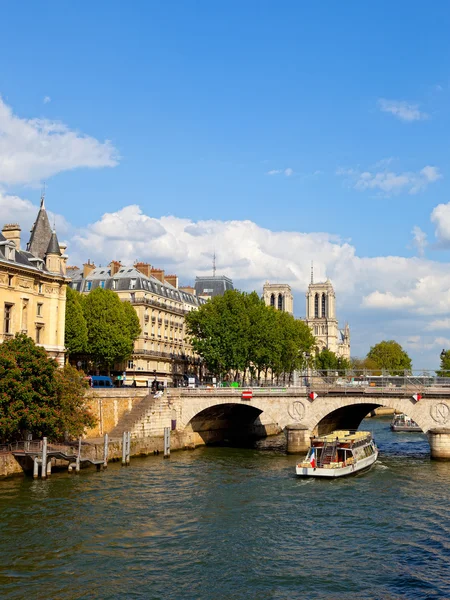 Paris Seine river — Stock Photo, Image