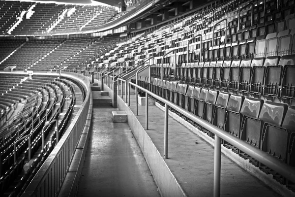 Futebol vazio, estádio de futebol — Fotografia de Stock