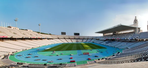 Estádio olímpico em Barcelona, Espanha — Fotografia de Stock