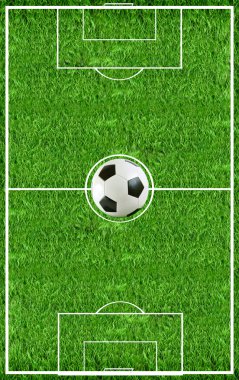 Football field clipart