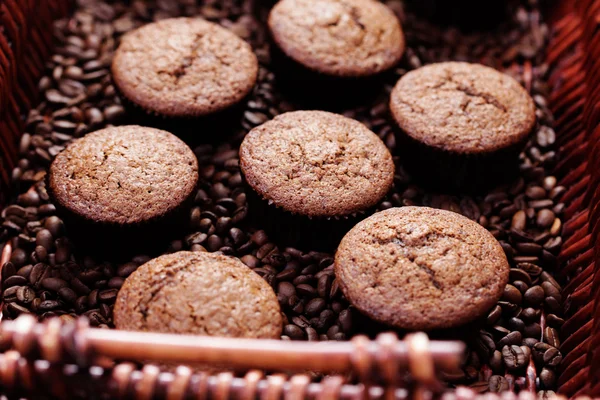Espresso muffins — Stockfoto