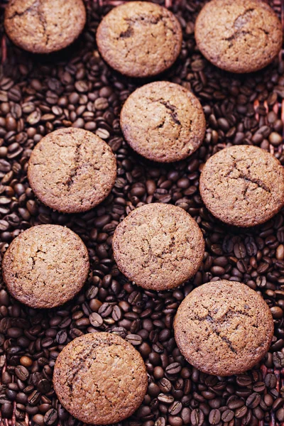 Espresso muffins — Stok fotoğraf