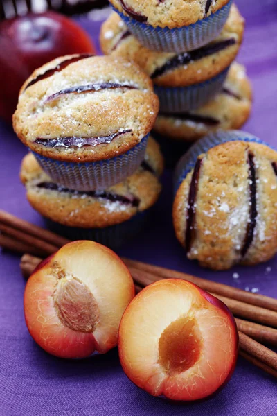 Muffins aux prunes — Photo