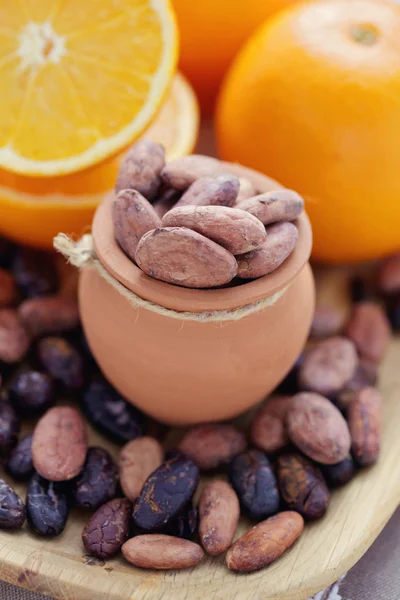 Cacao y naranja — Foto de Stock