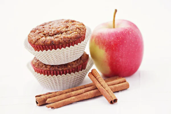 苹果的松饼 — 图库照片
