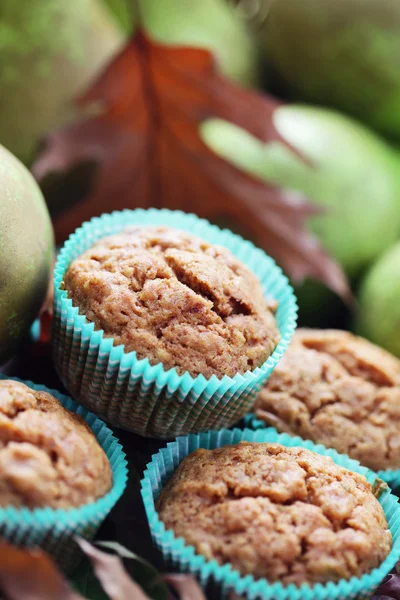 Muffin con pera — Foto Stock