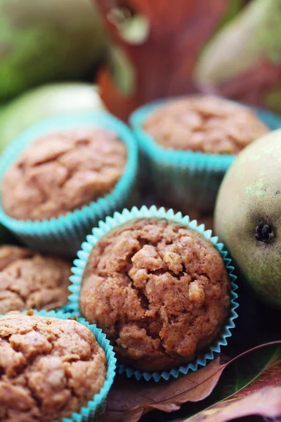 Muffins con pera —  Fotos de Stock