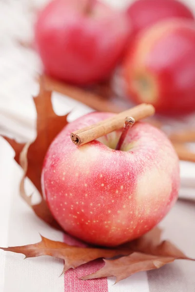Μήλο με κανέλα — Φωτογραφία Αρχείου