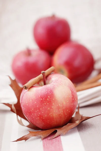 Manzana con canela —  Fotos de Stock