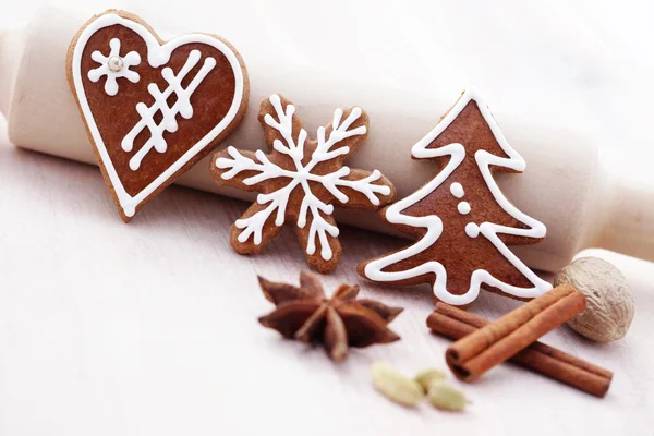 Fűszerek gingerbreads — Stock Fotó