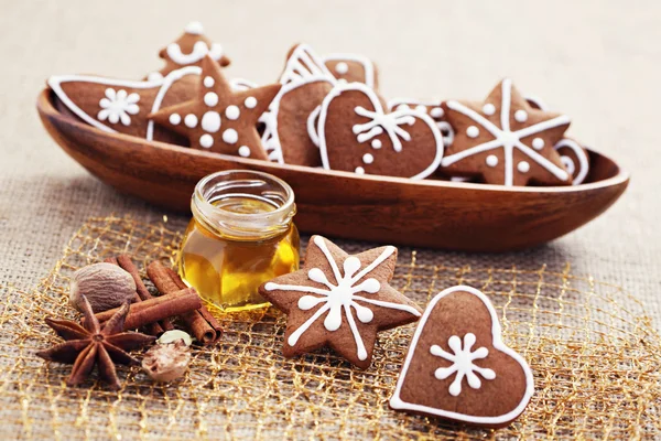 Gingerbreads 用香料 — 图库照片