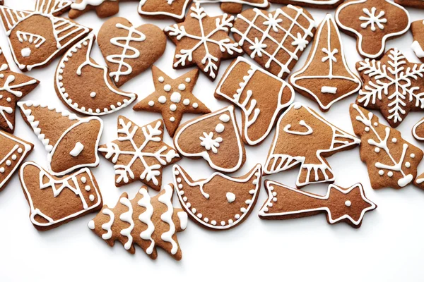 各种 gingerbreads — 图库照片