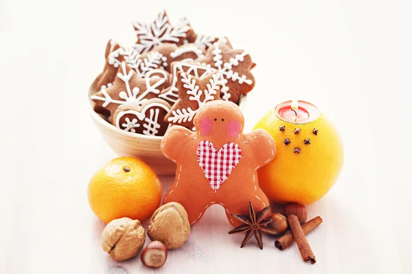 Édes gingerbreads — Stock Fotó