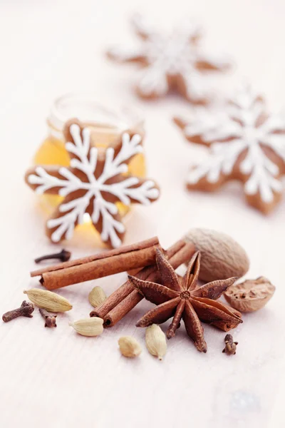 Honey gingerbreads — Stock Photo, Image