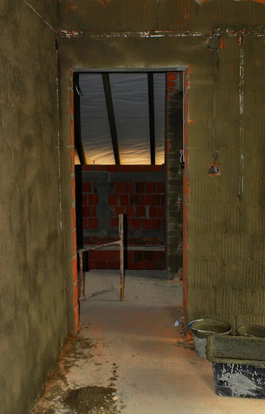 Estaleiro de construção interior — Fotografia de Stock