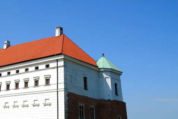 Oud kasteel in sandomierz — Stockfoto