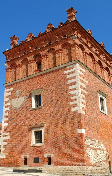 Antiguo ayuntamiento de Sandomierz, Polonia . — Foto de Stock