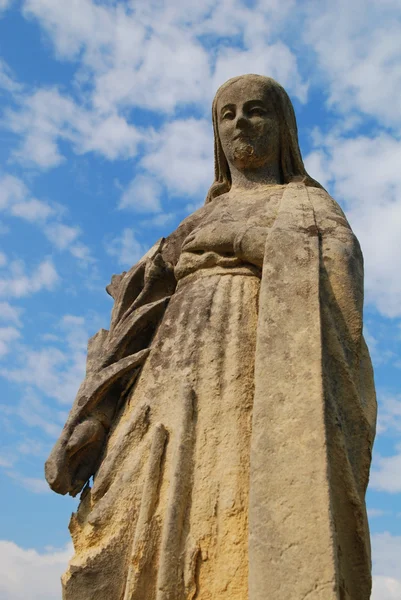 Святої Марії статуя — стокове фото
