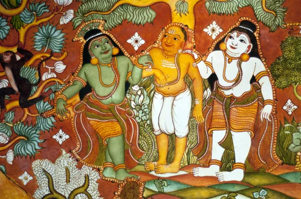 Alte Telugu-Malerei — Stockfoto