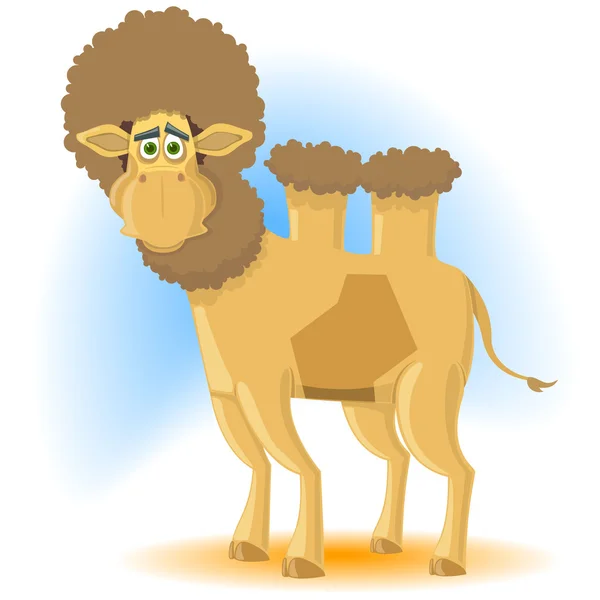 Förvånad kamelen — Stock vektor