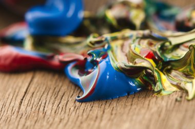 boya karıştırma. arka plan