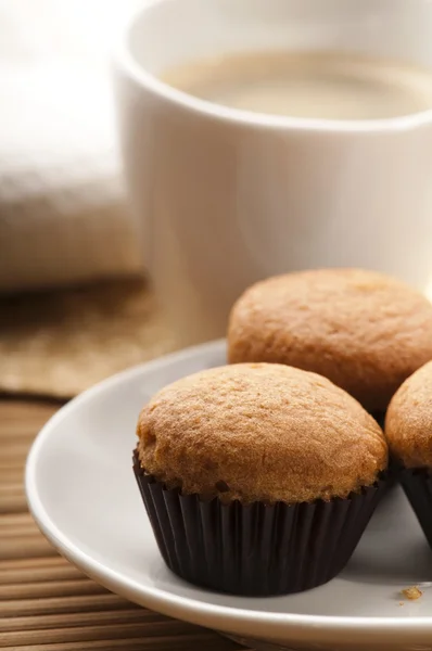 Muffins de café e canela — Fotografia de Stock