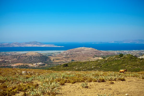Salzsee auf der Insel Kos — Stockfoto