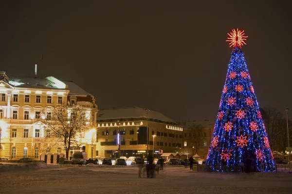 Karácsonyi Vilniusban — Stock Fotó