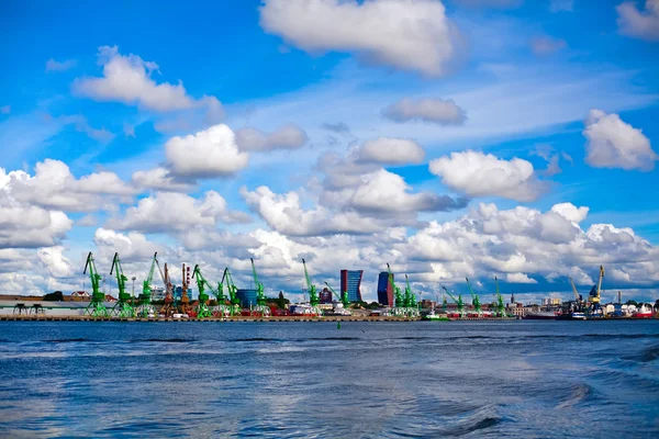 Porto di Klaipeda — Foto Stock