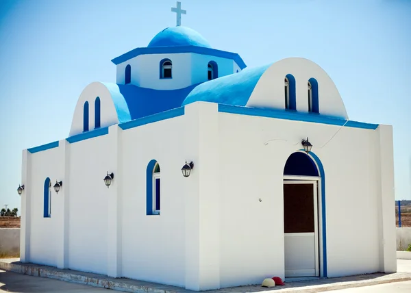 Igreja pequena em Kos Imagem De Stock