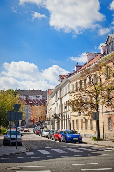 Street Varşova — Stok fotoğraf